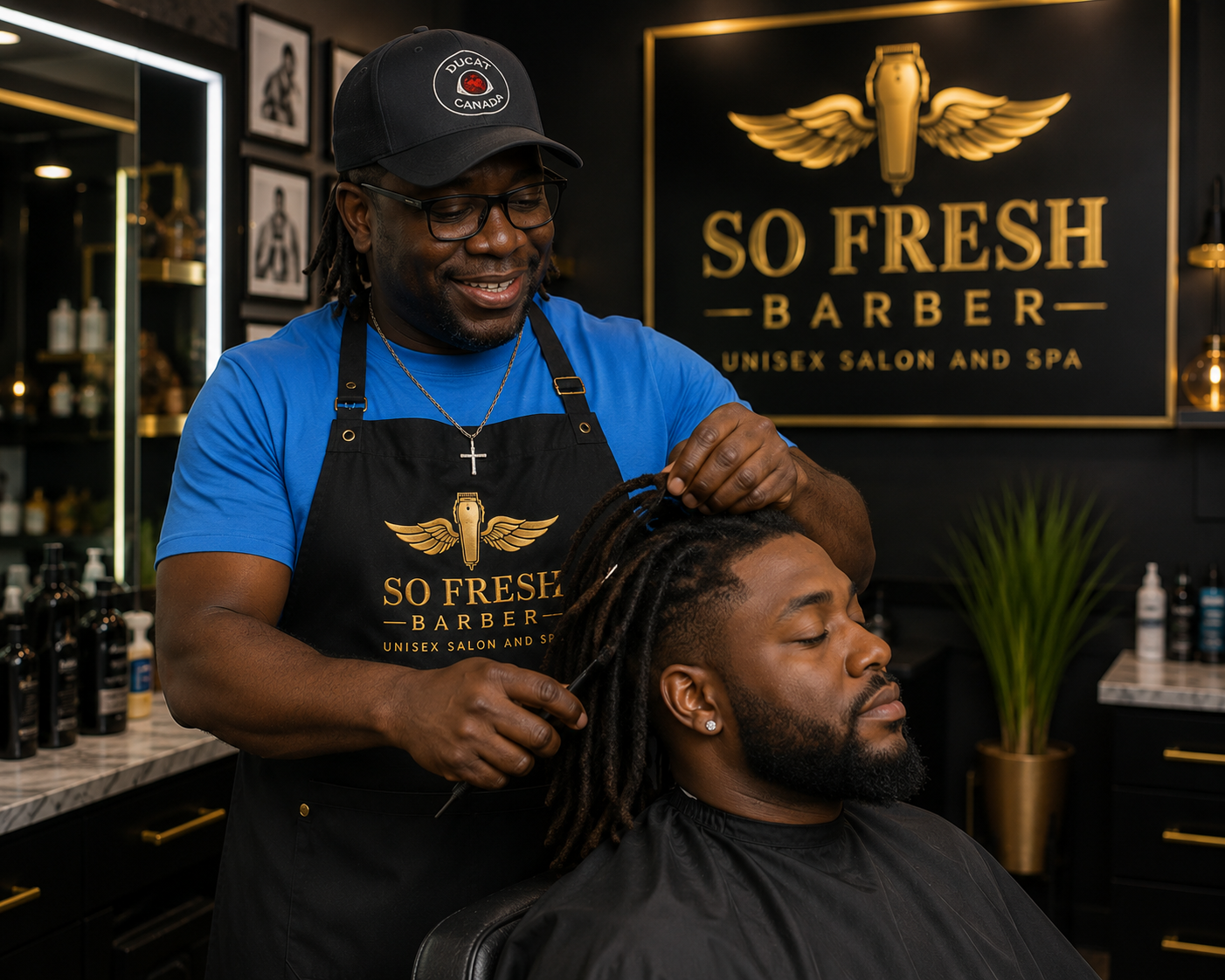 Faux Locs and Dreadlocks at So Fresh Barber Bolton