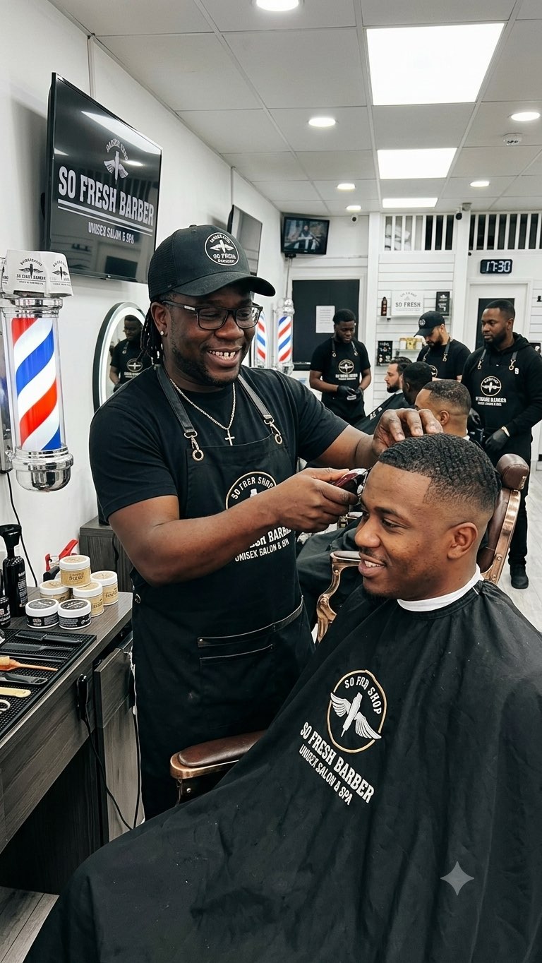 Adult Hair Cuts at So Fresh Barber Bolton