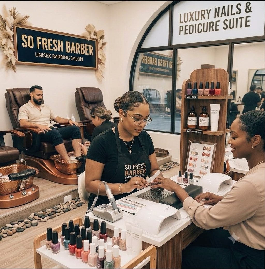 Nails and Spa Treatments at So Fresh Barber Bolton